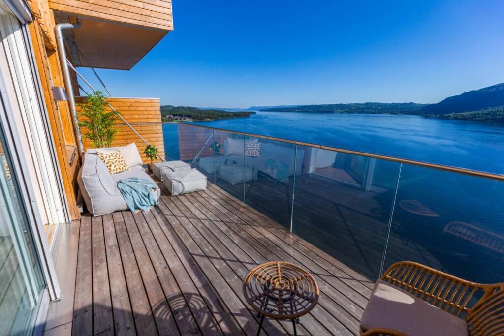 Mjossuite With Lovely View Ringsaker Ngoại thất bức ảnh